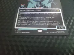 Big Mother Mouser Borderless Surge Foil TMNT MTG Magic Card TMC 0097 - Image 2