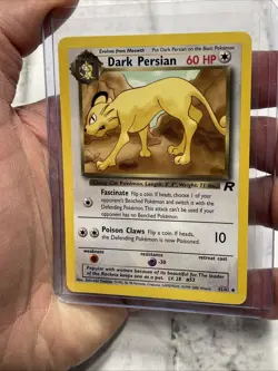 Dark Persian 42/82 WOTC Vintage Pokemon | Team Rocket Pokemon TCG NM Nintendo - Image 2