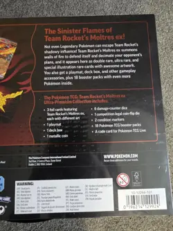 🔥Pokemon TCG Team Rocket's Moltres EX Ultra-Premium Collection Box Sealed/cheap - Image 4