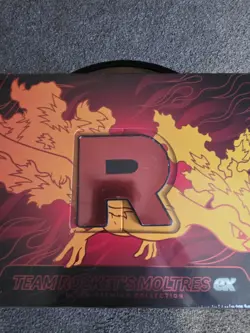 🔥Pokemon TCG Team Rocket's Moltres EX Ultra-Premium Collection Box Sealed/cheap - Image 5