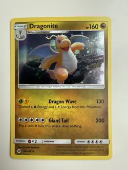 Pokemon TCG Dragonite 96/149 Cosmos Holo Promo NM - Image 1