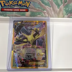 Pokemon Alakazam EX 125/124 Fates Collide Secret Rare Full Art Holo 160 HP - Image 1