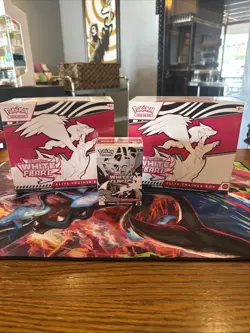 Pokemon White Flare Etb 2 Lot And White Flare Booster Bundle. (sealed) No Rips - Image 1