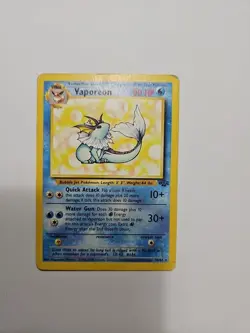 *Vaporeon!* Pokemon 28/64 Jungle Regular Rare - Image 1