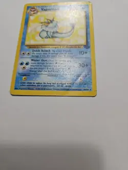 *Vaporeon!* Pokemon 28/64 Jungle Regular Rare - Image 3