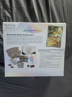 Pokemon TCG Prismatic Evolutions Elite Trainer Box Scarlet & Violet New Sealed - Image 2