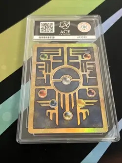 Pokemon TCG Ancient Mew Cosmos Holo 2000 Promo Pokemon Movie Graded NM-MT ACE 8 - Image 2