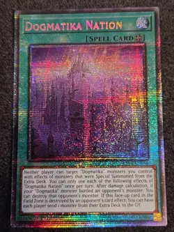 Dogmatika Nation 1st Edition Starlight Rare RA05-EN066 Yu-Gi-Oh! - Image 1