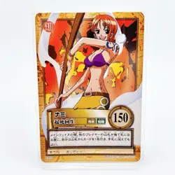 One Piece Nami Carddass Hyper Battle Bandai C403 Anime Jump Japan Vintage Retro - Image 1
