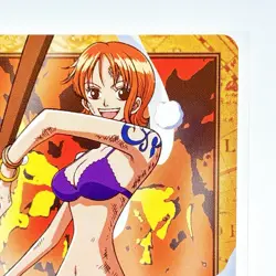 One Piece Nami Carddass Hyper Battle Bandai C403 Anime Jump Japan Vintage Retro - Image 3