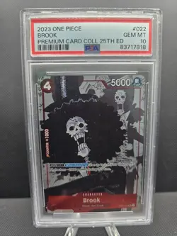 Brook - OP01-022 (Alternate Art) One Piece Foil PSA 10 - Image 1