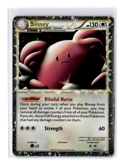 Blissey (Prime) - 106/123 Heartgold & Soulsilver Holo Rare - LP - POKEMON TCG - Image 1