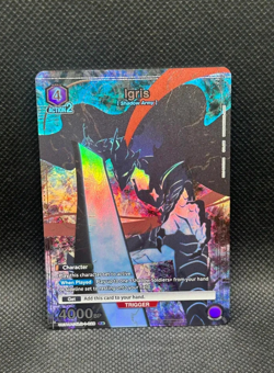 Union Arena Solo Leveling - Igris R* Rare Alternate Art SLG-1-028 -IN HAND - Image 1