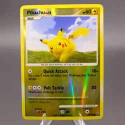 Pikachu - 70/100 [Platinum] 070/100 Reverse Holo Promo Burger King Promos MP - Image 1
