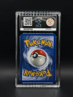 Pokemon 1999 Gyarados Holo Rare TCG Card #6 Base Set WOTC Unlimited ACE 9 MINT - Image 2