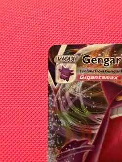 Pokemon TCG Fusion Strike Gengar VMAX Full Art Rare Card 157/264 - Image 4