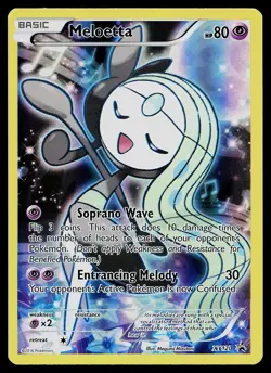 Pokemon Card - Meloetta - XY120 XY Promo XY120 Holo - Image 1