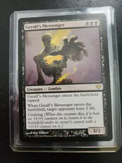 Geralf's Messenger [Dark Ascension] MTG English Regular NM *Actual Pictures - Image 1