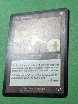 **Metalworker** ~Urza's Destiny~ MTG: Magic the Gathering, Moderate Play (MP) - Image 3