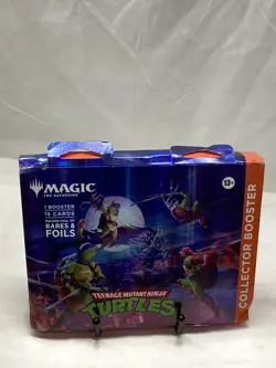 Magic the Gathering Teenage Mutant Ninja Turtles Collector Booster Pack Sealed - Image 1