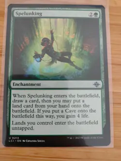 MTG Spelunking 0213 Lost Caverns of Ixalan M/NM Free UK P&P - Image 1