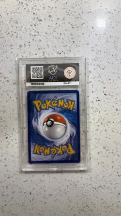 2016 Pikachu EX Full Art Black Star Promo XY124 ACE 8 Graded Pokemon Card - Image 2