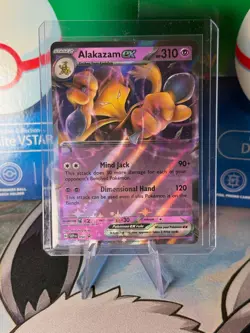 Pokemon TCG Alakazam EX SVP 050 Black Star Promo Ultra Holo - Image 1