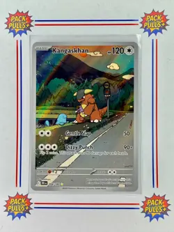 Kangaskhan Illustration Rare 204/182 IR Pokemon TCG Destined Rivals - Image 1