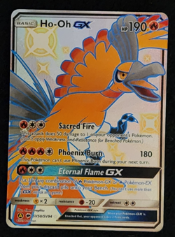 2019 Pokemon Hidden Fates Shiny Vault Ho-Oh GX #SV50/SV94 Full Art EX-NM - Image 1