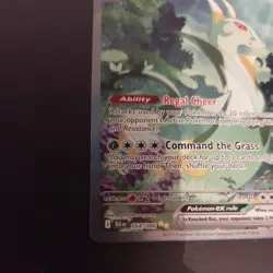 Pokemon TCG Serperior EX 156/086 Black Bolt Ultra Rare Excellent Condition - Image 2