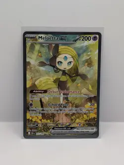 Pokemon TCG Meloetta EX Black Bolt SIR 167/086 Pack Fresh - Image 1