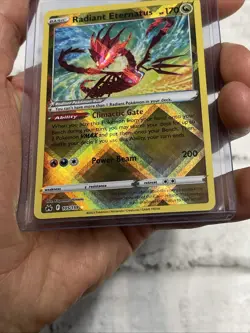 Pokemon TCG Radiant Eternatus Crown Zenith 105/159 Holo Radiant Rare NM/MT 2023 - Image 2