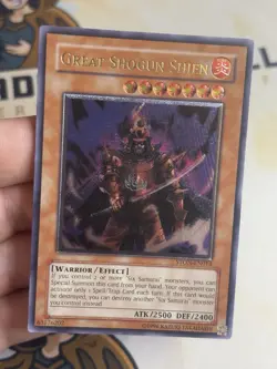 Great Shogun Shien STON-EN013 Ultimate Rare Unlimited YuGiOh! NM EURO - Image 2