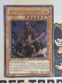 Great Shogun Shien STON-EN013 Ultimate Rare Unlimited YuGiOh! NM EURO - Image 3