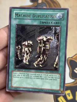 Machine Duplication RDS-EN041 1st Edition Ultimate Rare YuGiOh! NM EURO - Image 2