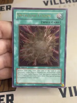 Overload Fusion POTD-EN042 Ultimate Rare 1st Edition YuGiOh! NM EURO Print - Image 2