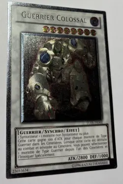 Yu-Gi-Oh - GUERRIER COLOSSAL - TU05-FR000 - Ultimate - LP J - Image 2