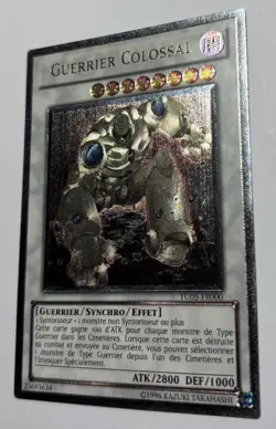 Yu-Gi-Oh - GUERRIER COLOSSAL - TU05-FR000 - Ultimate - LP J - Image 3