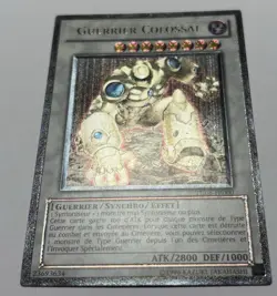 Yu-Gi-Oh - GUERRIER COLOSSAL - TU05-FR000 - Ultimate - LP J - Image 4