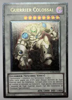 Yu-Gi-Oh - GUERRIER COLOSSAL - TU05-FR000 - Ultimate - LP J - Image 5