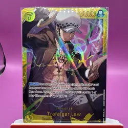 Trafalgar Law OP10-119 Secret Rare ONE PIECE TCG - NM+ - Image 1