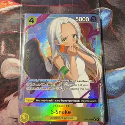 One Piece CCG S-Snake OP13-114 R Alternate Art - Near Mint! - Image 1