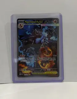 Pokemon TCG Phantasmal Flames Mega Charizard X ex 125/094 SIR - Image 1