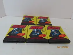 Lot of 5 1980 Topps The Empire Strikes Back series 3 Unopened Wax Packs sealed - Image 2