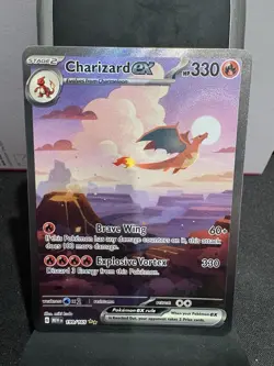 Pokemon TCG Charizard ex Scarlet & Violet-151 199/165 Holo Special Illustration - Image 3