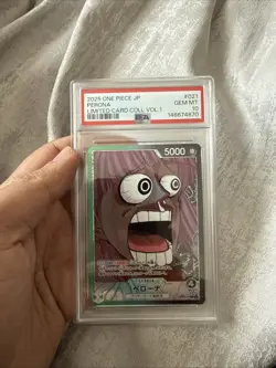 Perona OP06-021 Base Set Promo PSA 10 Japanese One Piece TCG GEM MINT Card - Image 1