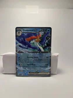 Pokemon TCG Quaquaval ex Holo Promo EX Water Type Card 320 HP SVP 035 - Image 3