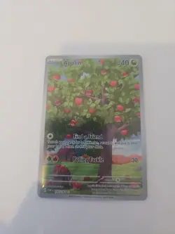 Pokemon TCG Twilight Masquerade Applin 185/167 Illustration Rare Card - Image 1