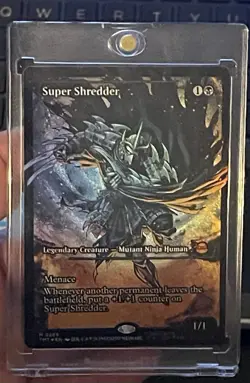 Super Shredder (Showcase) Teenage Mutant Ninja Turtles Foil MTG M0285 Foil - Image 1