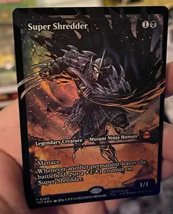 Super Shredder (Showcase) Teenage Mutant Ninja Turtles Foil MTG M0285 Foil - Image 3